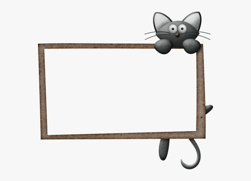 Cat Borders And Frames, HD Png Download, Free Download