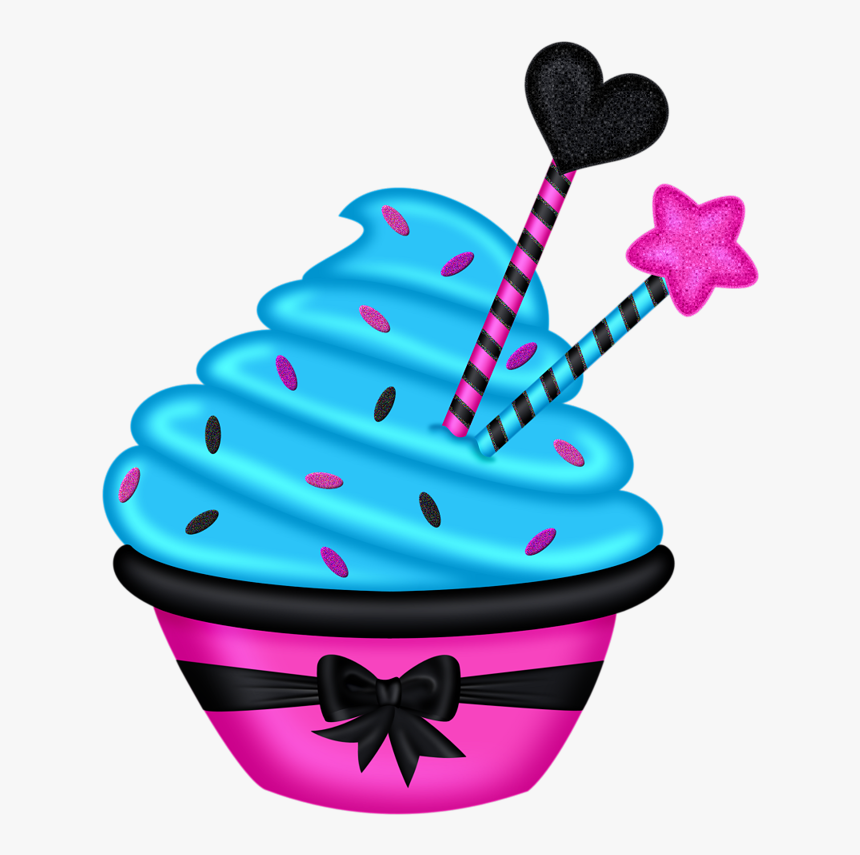Happy Birthday Cupcake Clipart, HD Png Download, Free Download