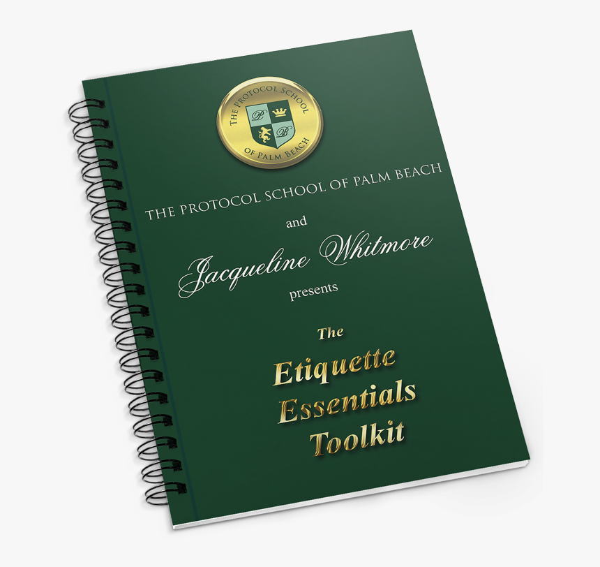 Etiquette Essentials Training Toolkit By Jacqueline - Sketch Pad, HD Png Download, Free Download