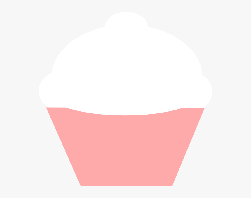 White Cupcake Clipart, HD Png Download, Free Download