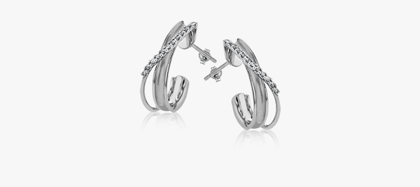 18k White Gold Earrings Tipton"s Fine Jewelry Lawton, - Earrings, HD Png Download, Free Download