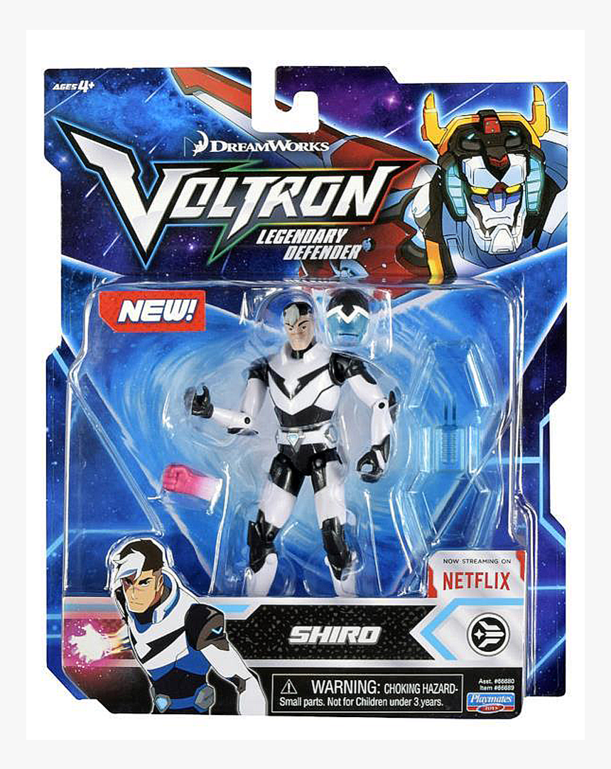 Voltron Legendary Defender Pilot Shiro - Voltron Legendary Defender Shiro Figure, HD Png Download, Free Download