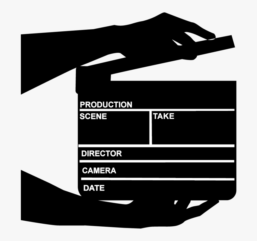 Movie Clapper - Illustration, HD Png Download, Free Download