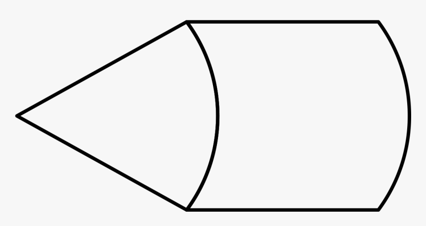 Cone And Cylinder - Line Art, HD Png Download, Free Download