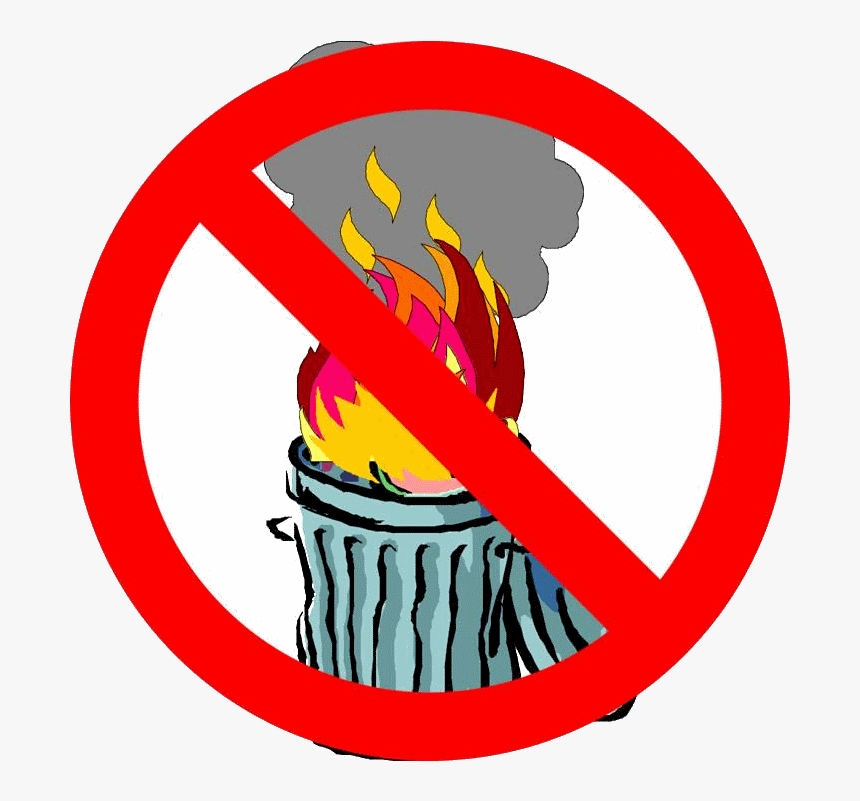 No Caption - Burning Of Garbage, HD Png Download, Free Download