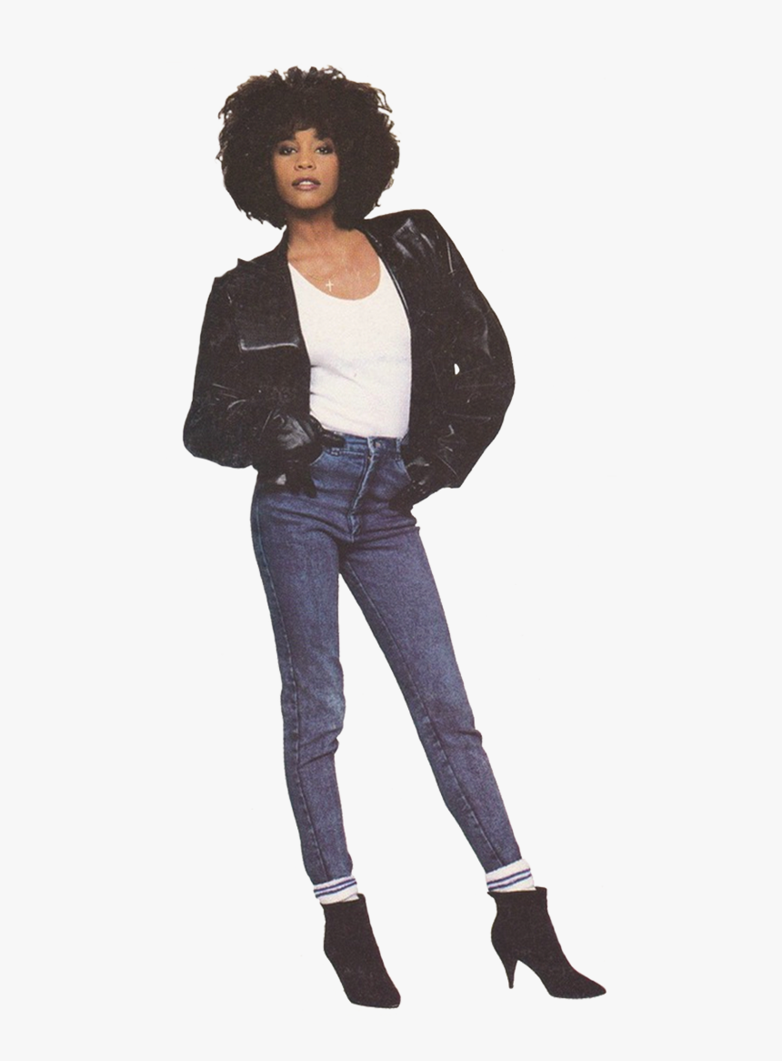 Whitney Houston 90's Fashion, HD Png Download, Free Download