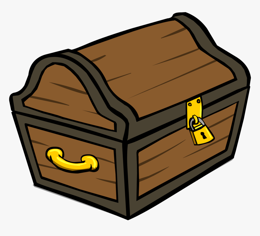 Treasure Chest Id 305 Sprite Club - Treasure Chest Cartoon Transparent, HD Png Download, Free Download