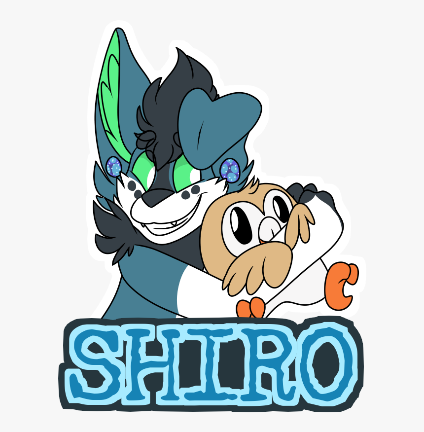 Shiro Badge - Cartoon, HD Png Download, Free Download