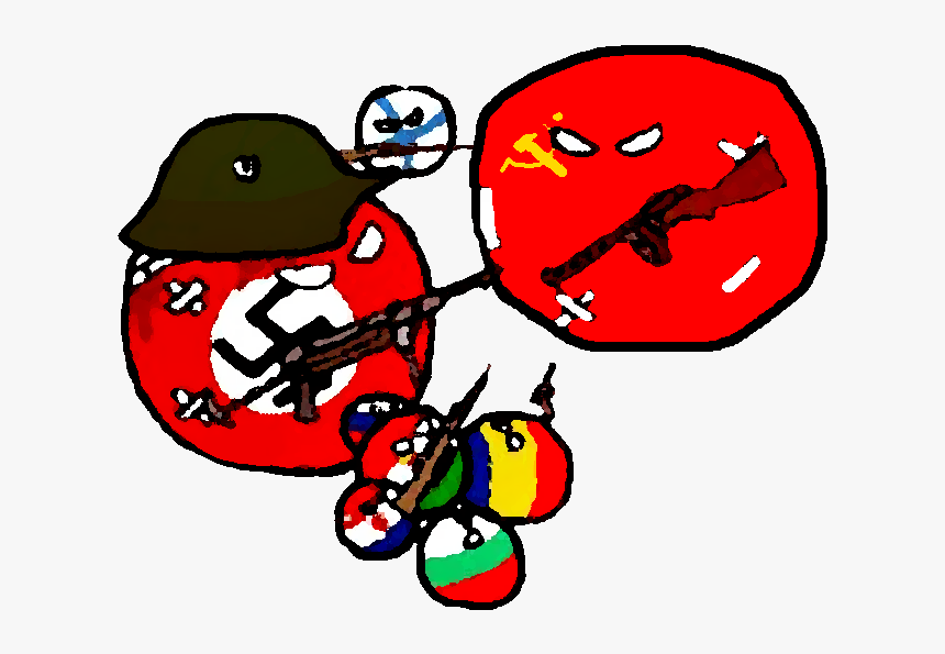 Polandball Wiki - Battle Of Stalingrad Countryballs, HD Png Download, Free Download