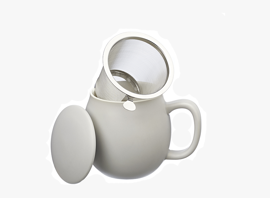 Camilla Tea Mug With Lid And Stainless Steel Infuser, - Cup, HD Png Download, Free Download