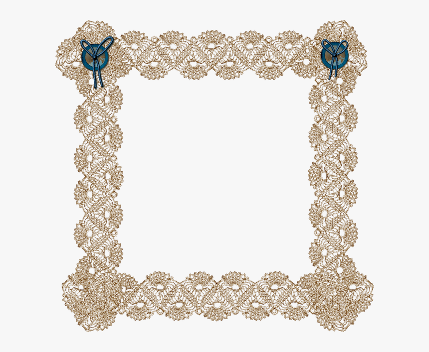 Transparent Doilies Clipart - Lace Frame, HD Png Download, Free Download