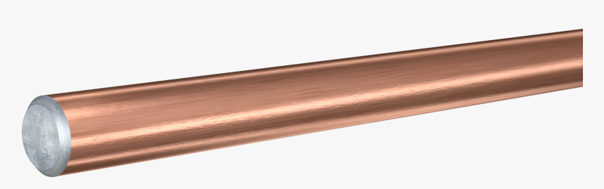 Copper Coated Ground Rods - Steel Casing Pipe, HD Png Download, Free Download