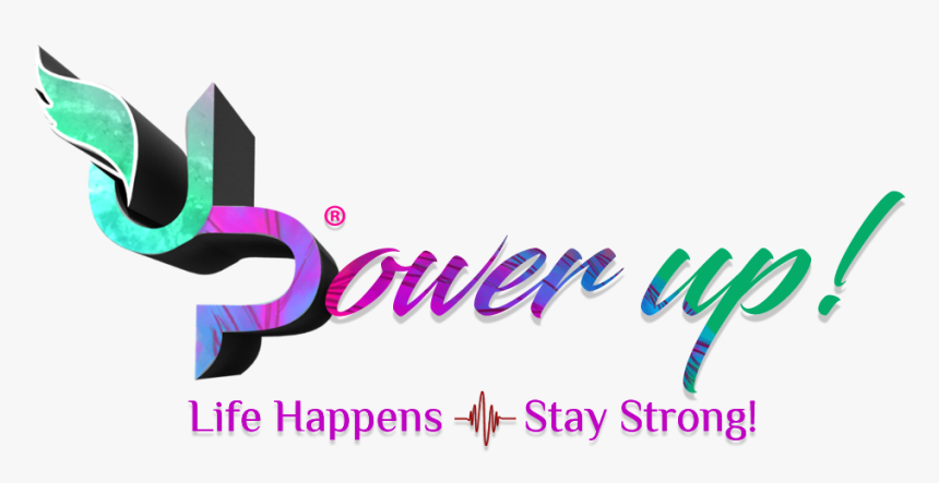 U Powr Up Logo With 3d Png - Graphic Design, Transparent Png, Free Download