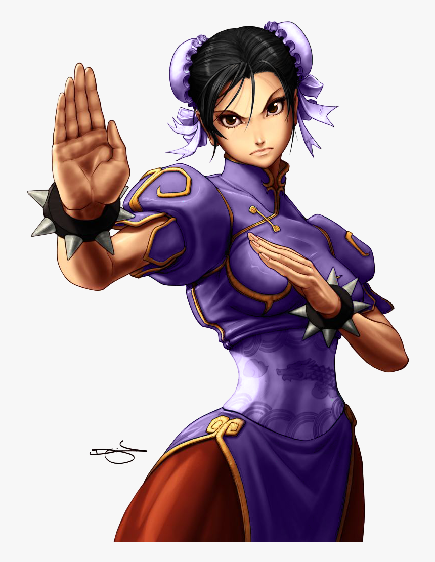 Chun Li By Caliburwarrior - Chun Li In Red Street Fighter, HD Png Download, Free Download