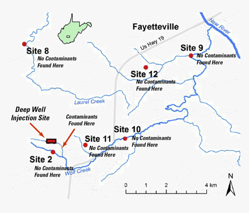 Modified Wolf Creek Site Map - Map, HD Png Download, Free Download