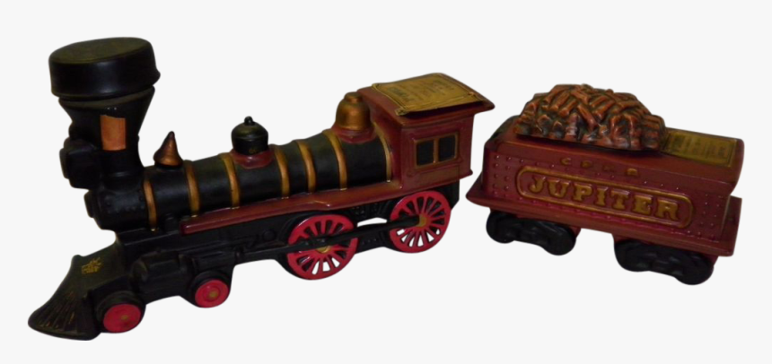 Vintage 1969 Mccormick Whiskey 7 Piece Decanter Train - Locomotive, HD Png Download, Free Download