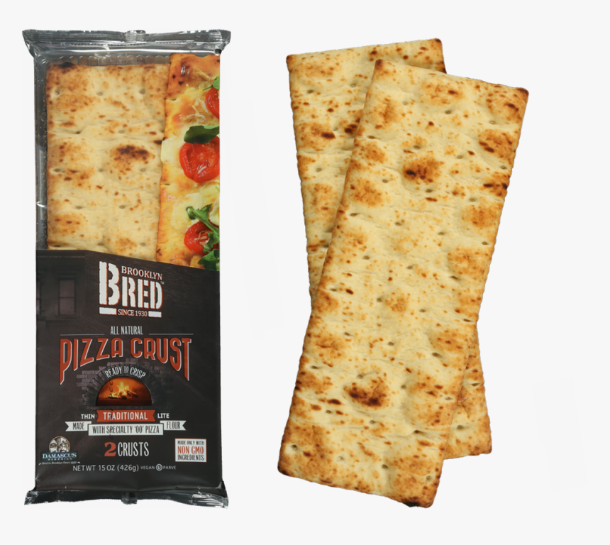 Brooklyn Bred Pizza Crust Traditional Product Package - Naan, HD Png Download, Free Download