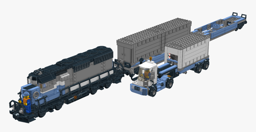 Transparent Locomotive Png - Trailer Truck, Png Download, Free Download