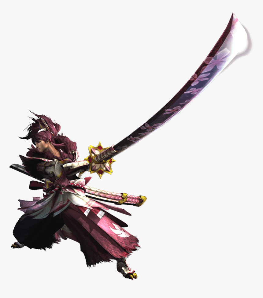 Monster Hunter World Longsword, HD Png Download - kindpng