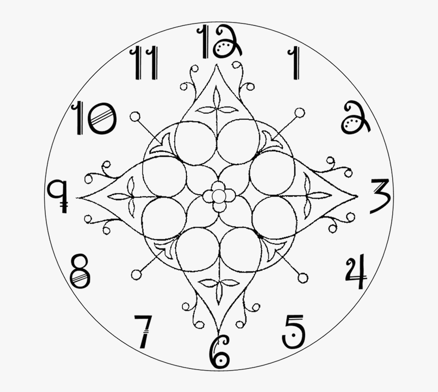 Printable Wall Clock Clock Faces, HD Png Download, Free Download