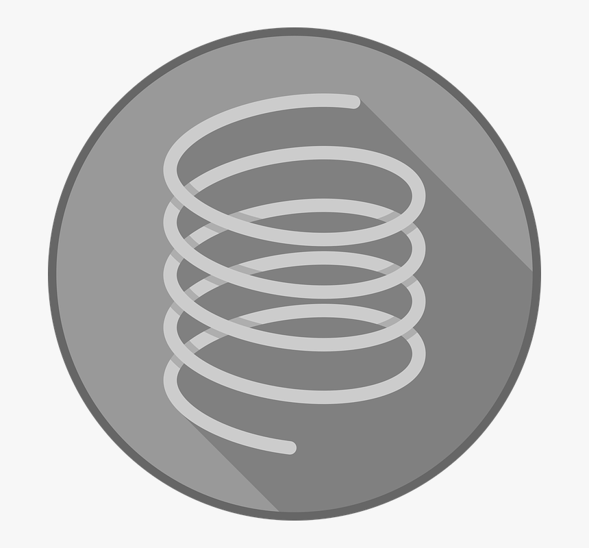 Transparent Coil Spring Png - Signos De Los Elementos Pokemon, Png Download, Free Download