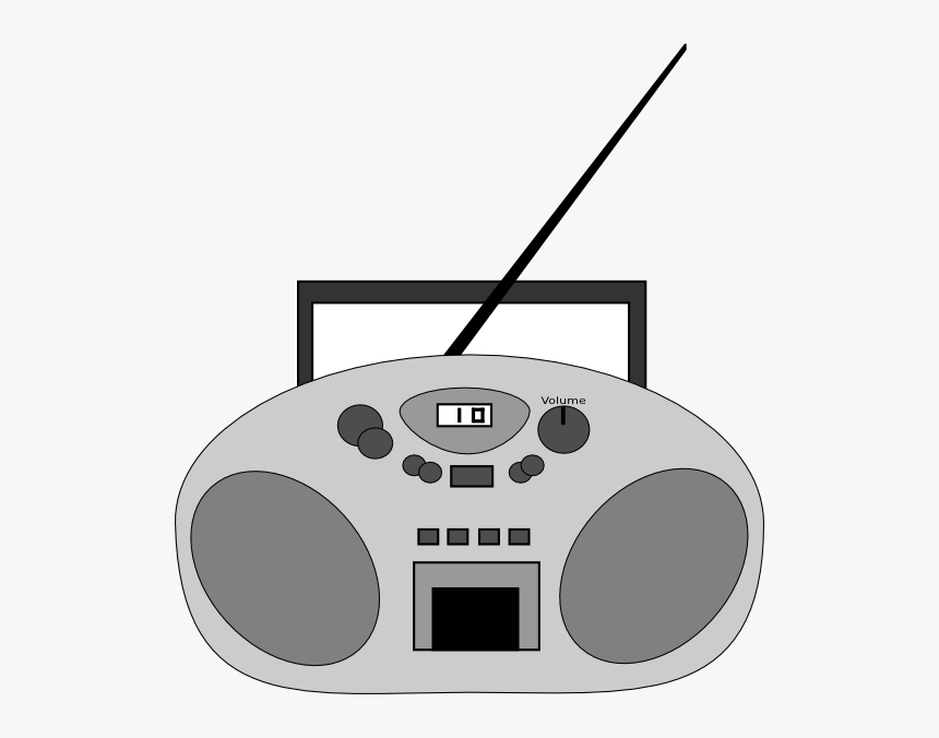 Radio Svg Clip Arts - Radio Clipart, HD Png Download, Free Download
