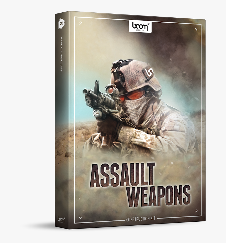 Assault Weapons Sound Effects Library Product Box - Weapon, HD Png Download, Free Download