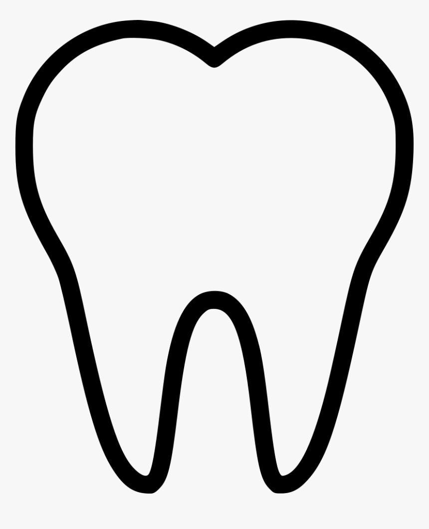 Tooth Teeth Dentist Dentistry Stomatology - Heart, HD Png Download, Free Download