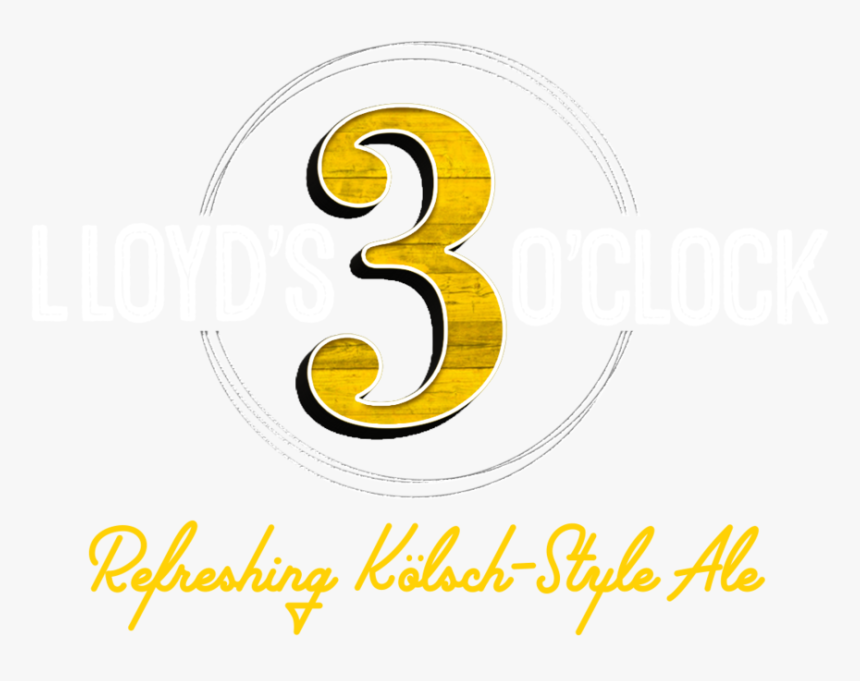 Lloyds 3 O"clock Kolsch For Website - Graphic Design, HD Png Download, Free Download
