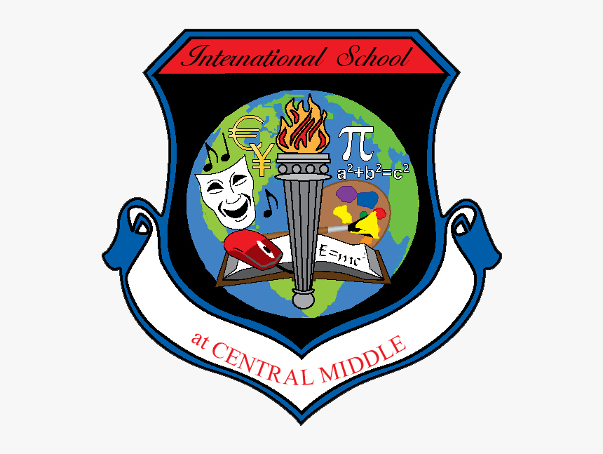 School Logo - Central Middle International School, HD Png Download, Free Download