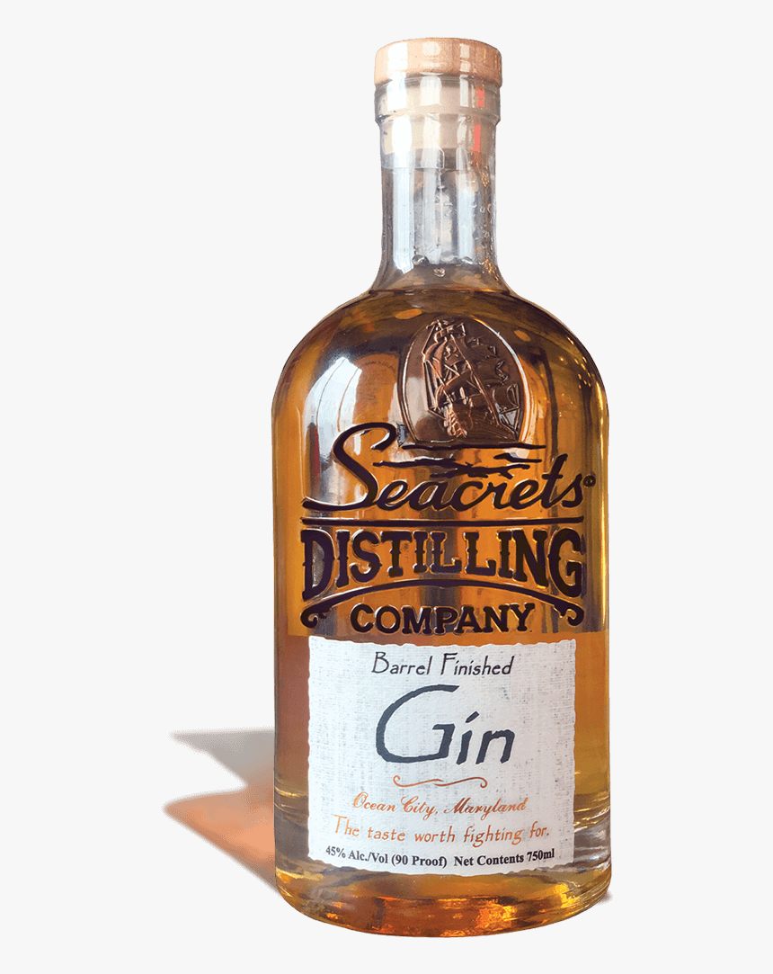 1119 2019 Bottle With Shadow Barrel Finished Gin - American Whiskey, HD Png Download, Free Download