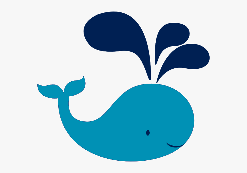 Blue Whale Clipart Nautical - Teal Whales Clip Art, HD Png Download, Free Download