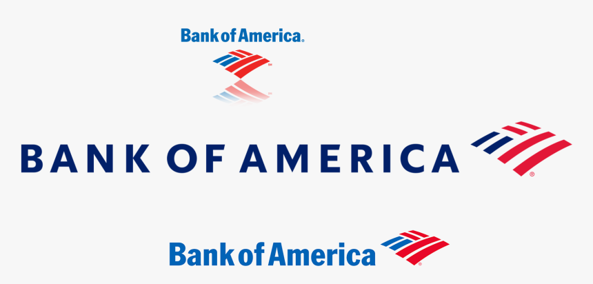 Bank Of America Logos Horizontal Png Transparent Image - Bank Of America, Png Download, Free Download