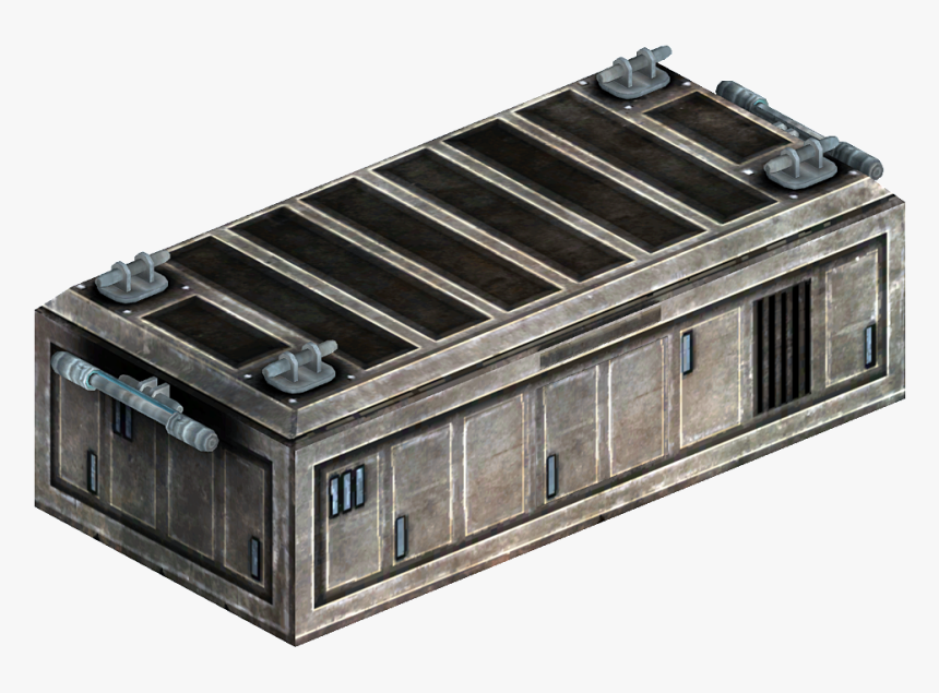 Crate - Fallout 3 Enclave Crate, HD Png Download, Free Download