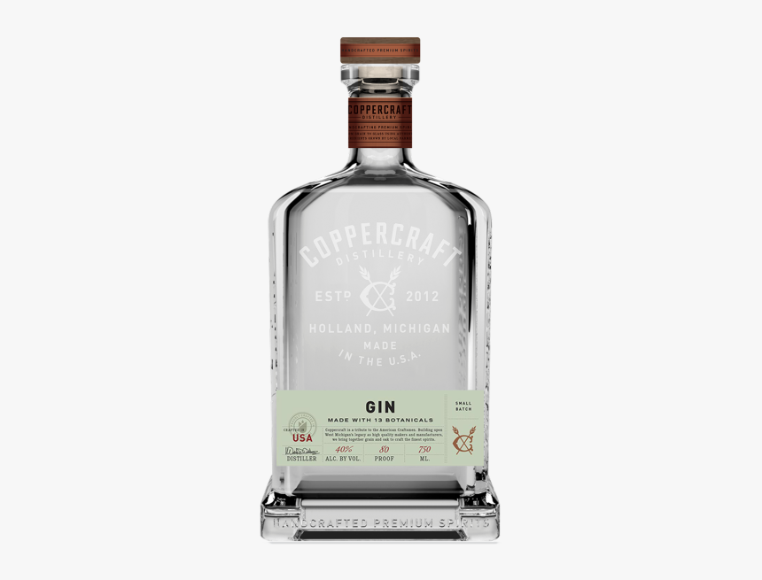 Coppercraft Distillery Gin, HD Png Download, Free Download