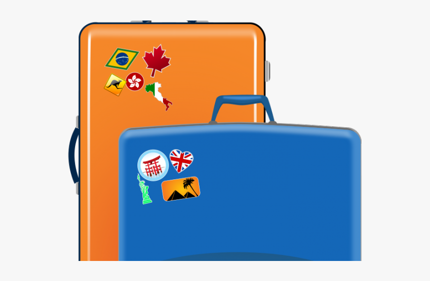 Transparent Background Suitcase Clipart, HD Png Download, Free Download