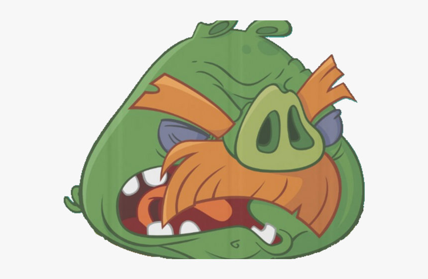 Foremanpig - Angry Birds Corporal Pig Png, Transparent Png, Free Download