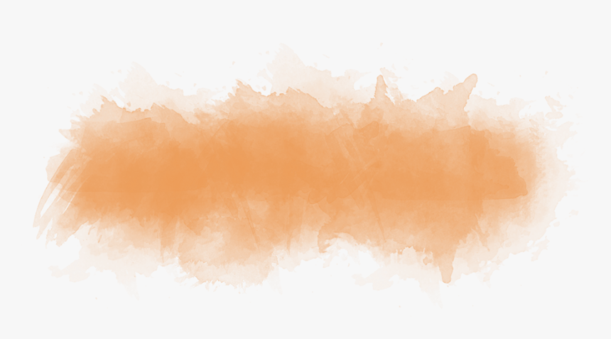 Orange Watercolour Splash - Watercolor Paint, HD Png Download, Free Download