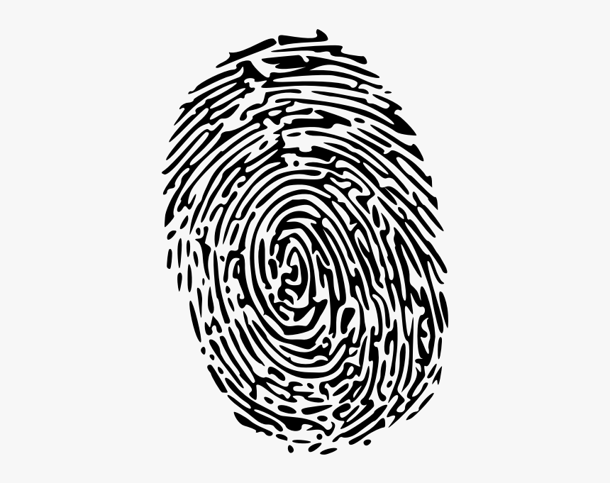 Fingerprint Modified Image - Fingerprint Clipart, HD Png Download, Free Download