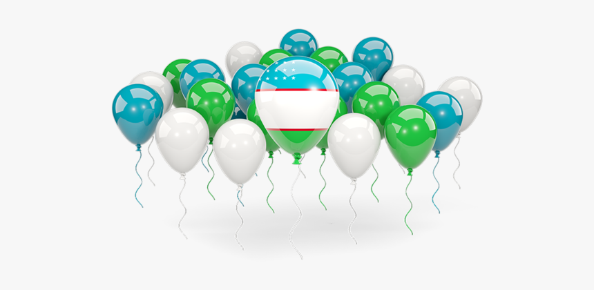 Balloons With Colors Of Flag - Qatar Flag Balloon Png, Transparent Png, Free Download