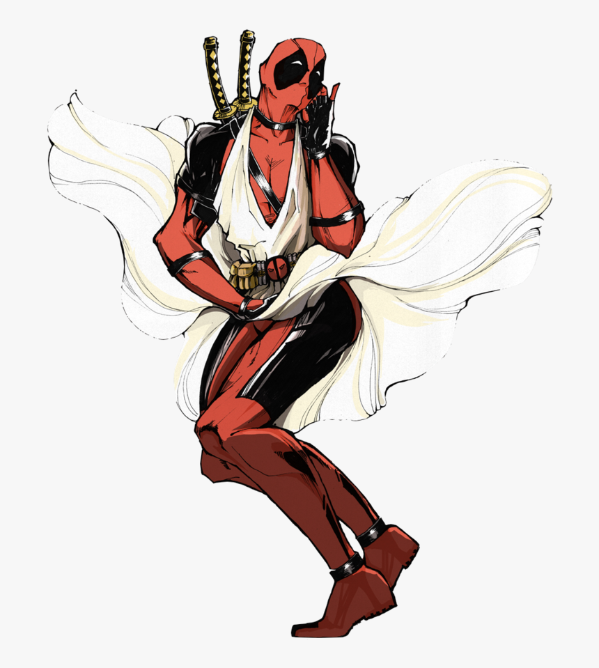 Deadpool Render By Ravioli Sempai - Comic Fan Art, HD Png Download, Free Download