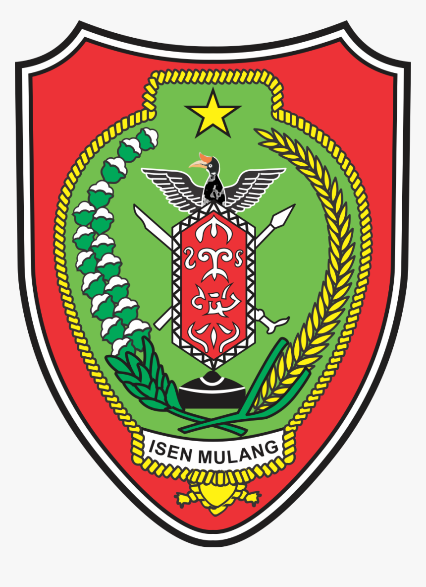 Coat Of Arms Of Central Kalimantan - Kalimantan Tengah, HD Png Download, Free Download