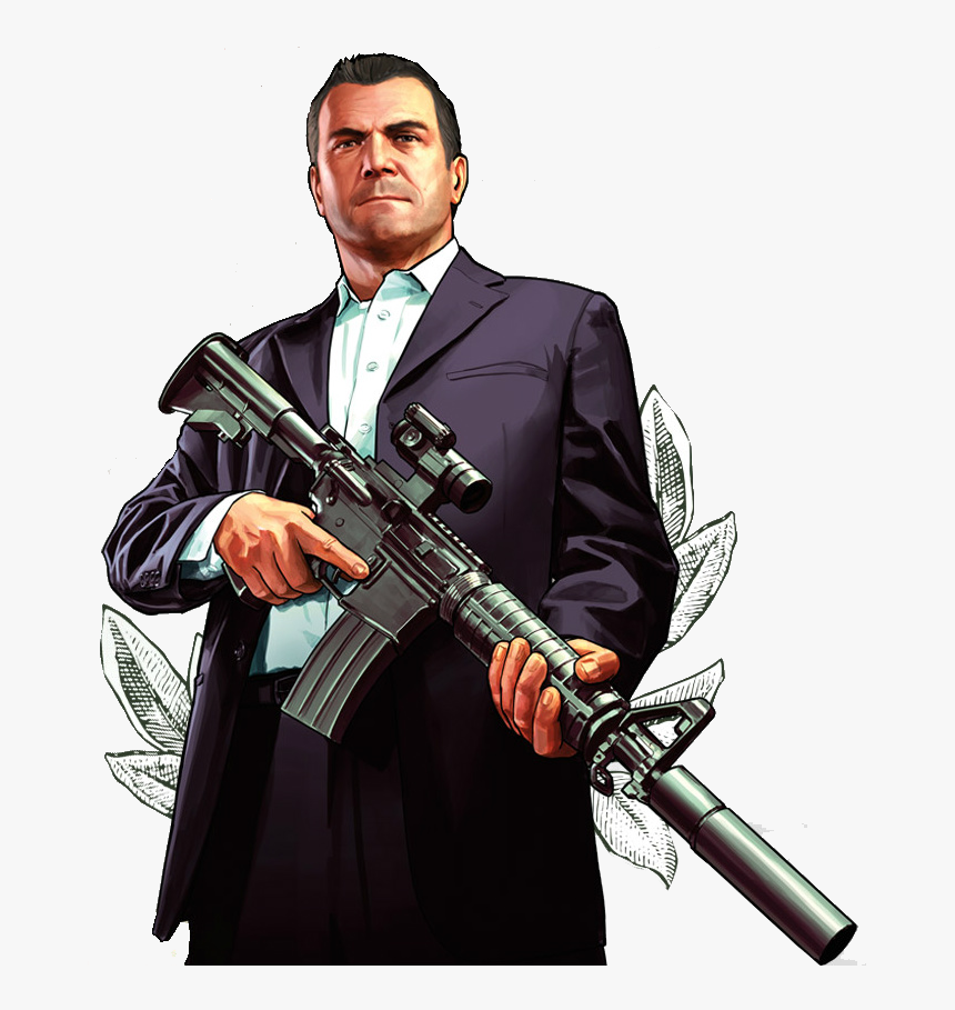 Thumb Image - Gta 5 Michael Png, Transparent Png, Free Download