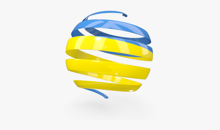 Round 3d Icon - Ukraine Logo Icon Png, Transparent Png, Free Download