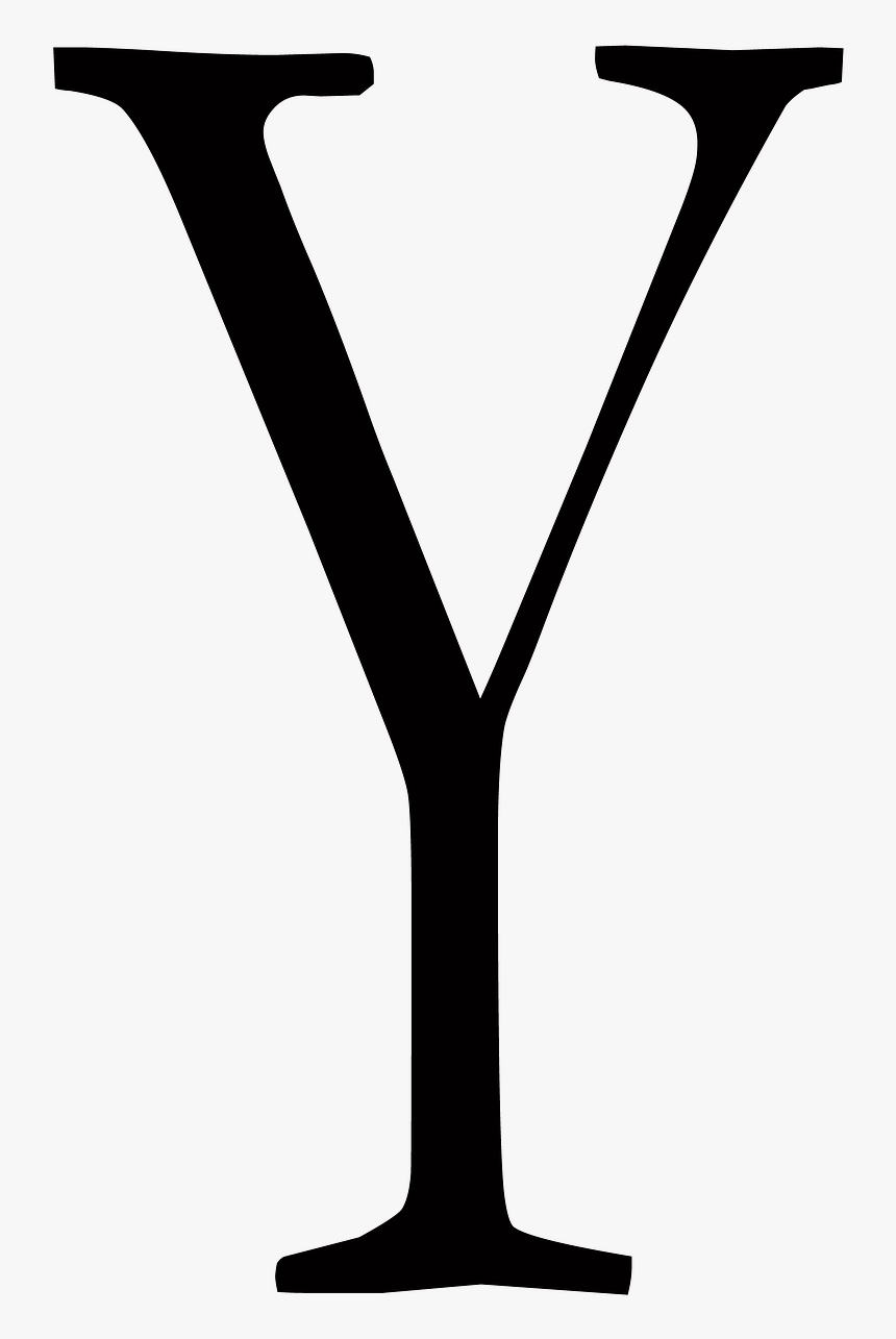 Letter Y Alphabet Typography Png Image - Alphabet Y Images Png, Transparent Png, Free Download