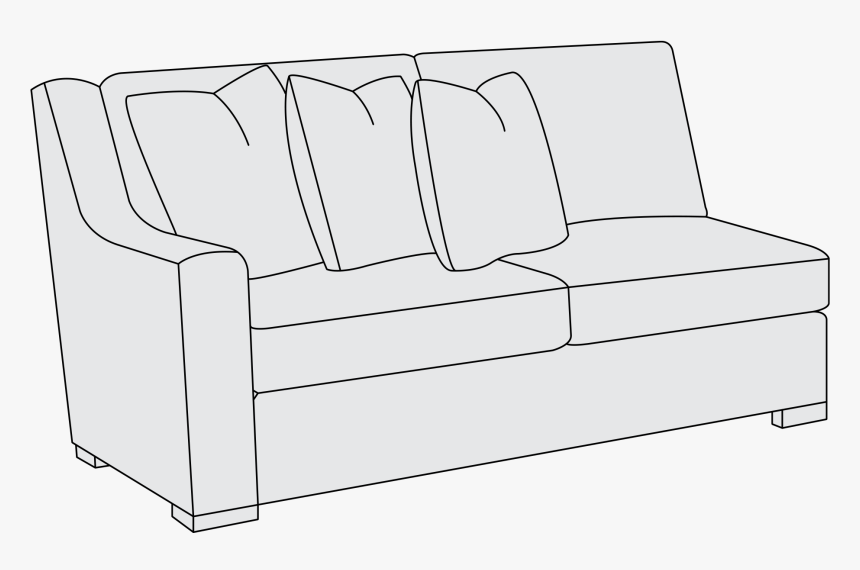 Studio Couch, HD Png Download, Free Download