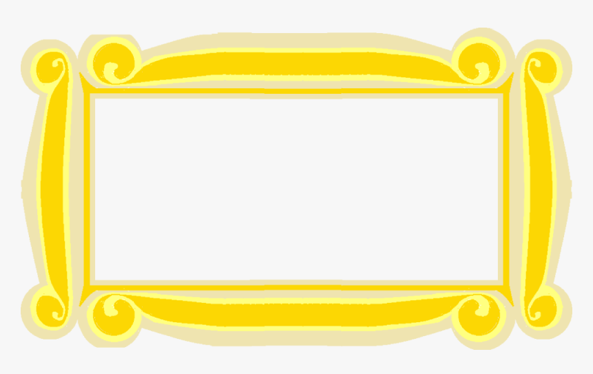 Friends store yellow frame