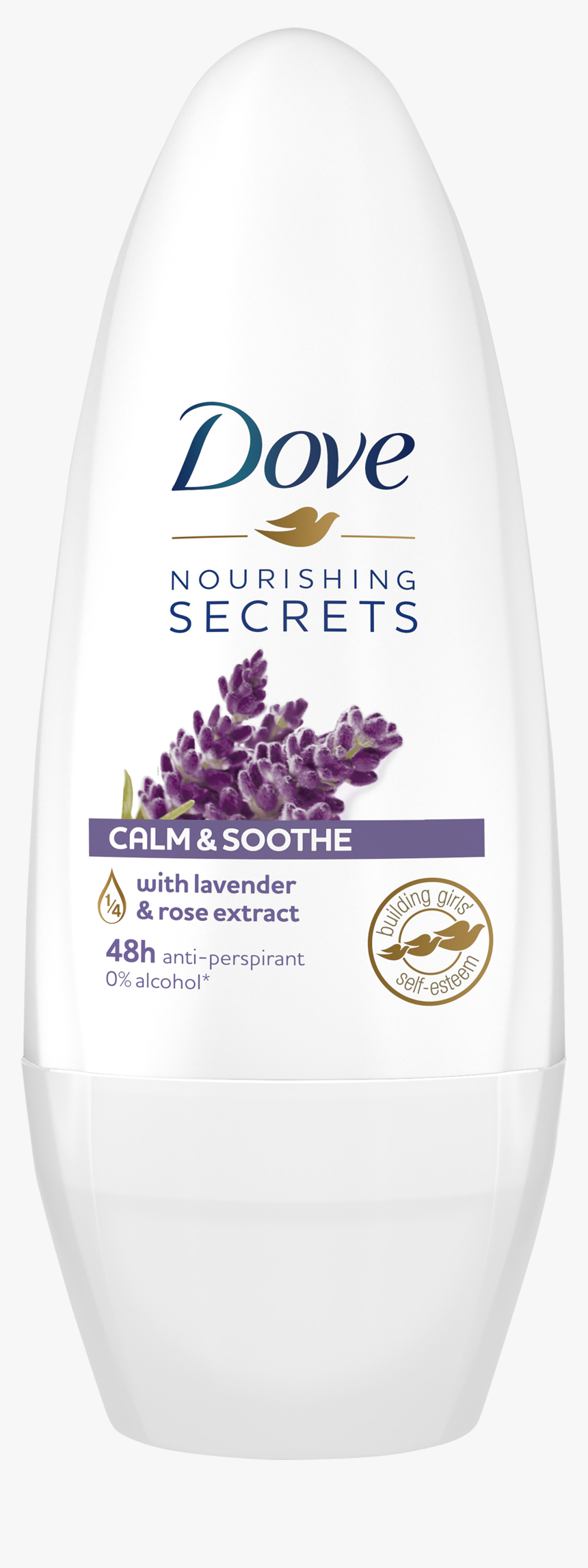 Dove Calm & Soothe Roll-on 40ml - Dove Nourishing Secrets Deodorant, HD Png Download, Free Download