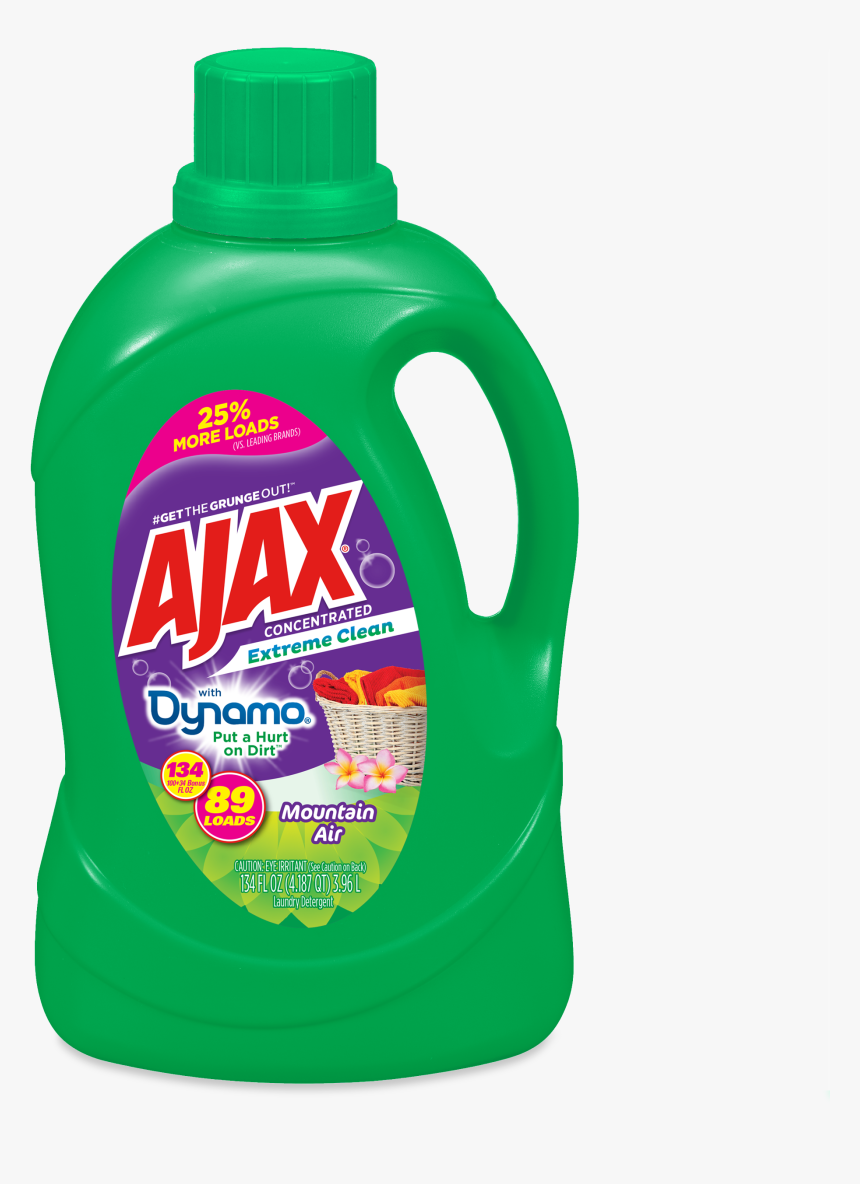 Ajax Laundry Extreme Clean Liquid Laundry Detergent, HD Png Download, Free Download