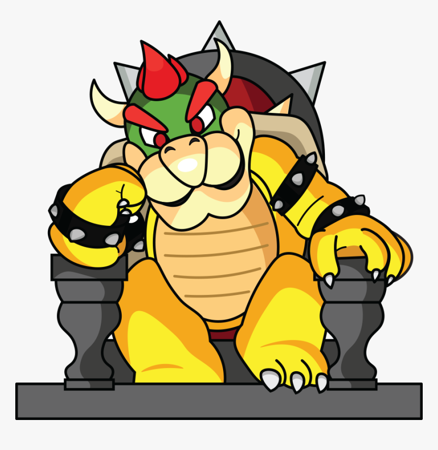 Bowser - Cartoon, HD Png Download, Free Download